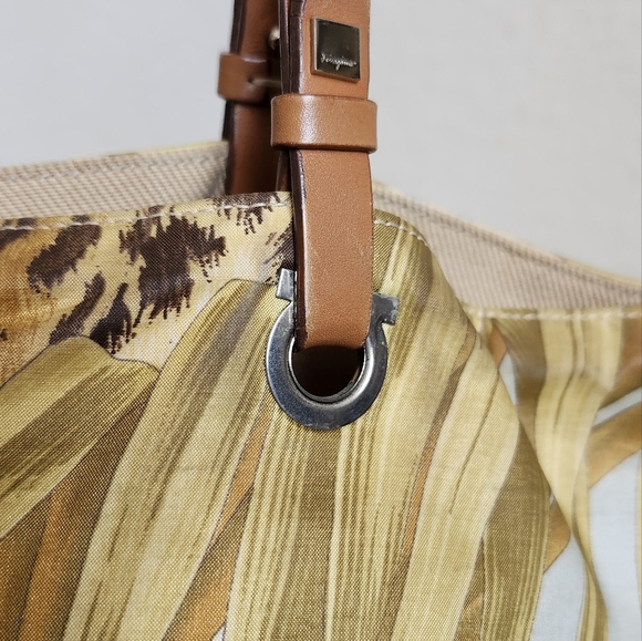 Salvatore Ferragamo Nylon Printed Tote - Picture 6 of 16